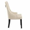 Silla Cuero Regenerado - Ascot Crema