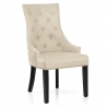 Silla Cuero Regenerado - Ascot Crema