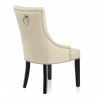 Silla Cuero Regenerado - Ascot Crema