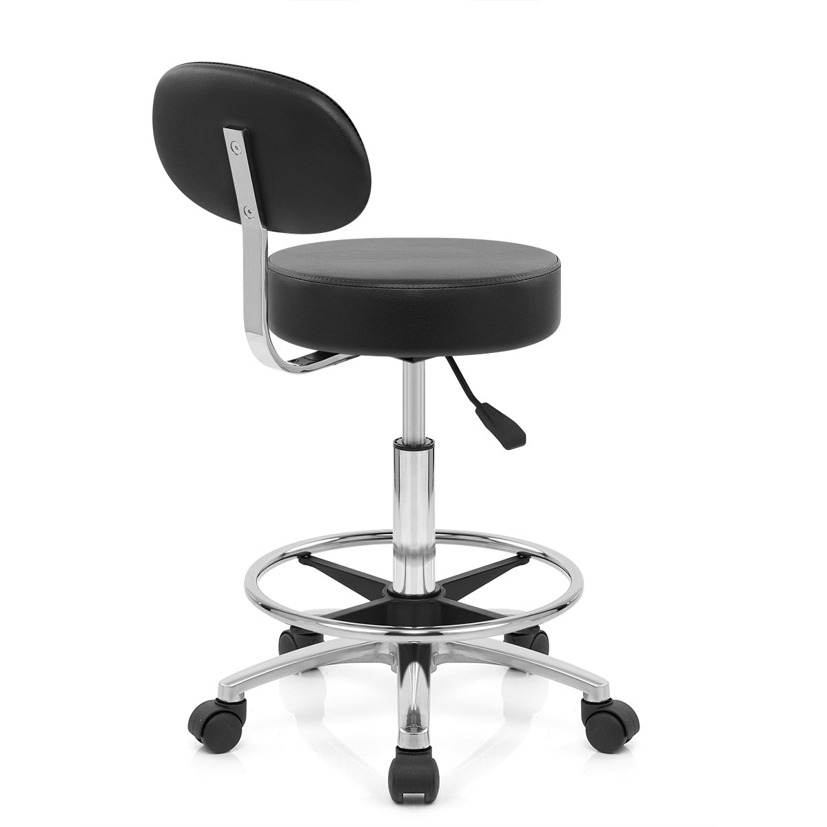 Taburete - Swivel Negro