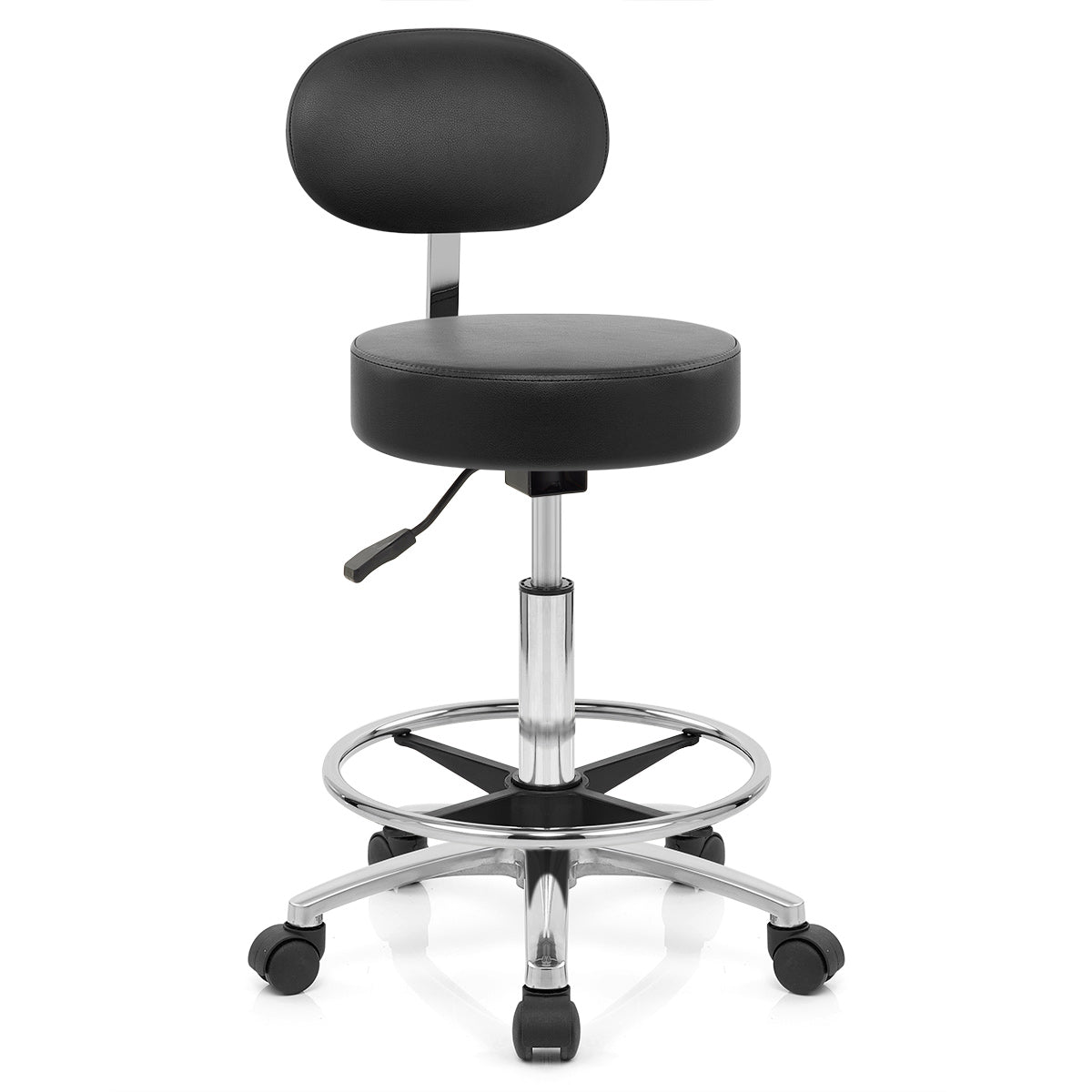 Taburete - Swivel Negro