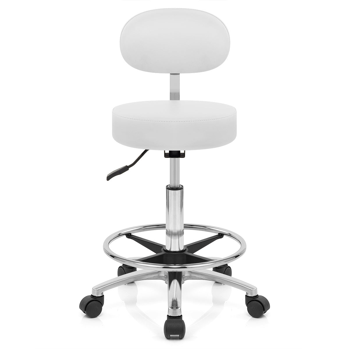 Taburete - Swivel Blanco