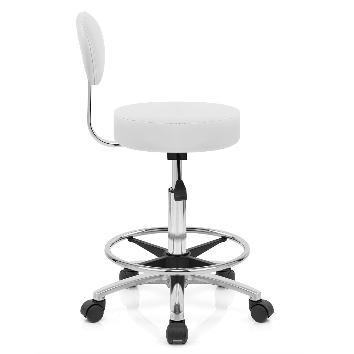 Taburete - Swivel Blanco
