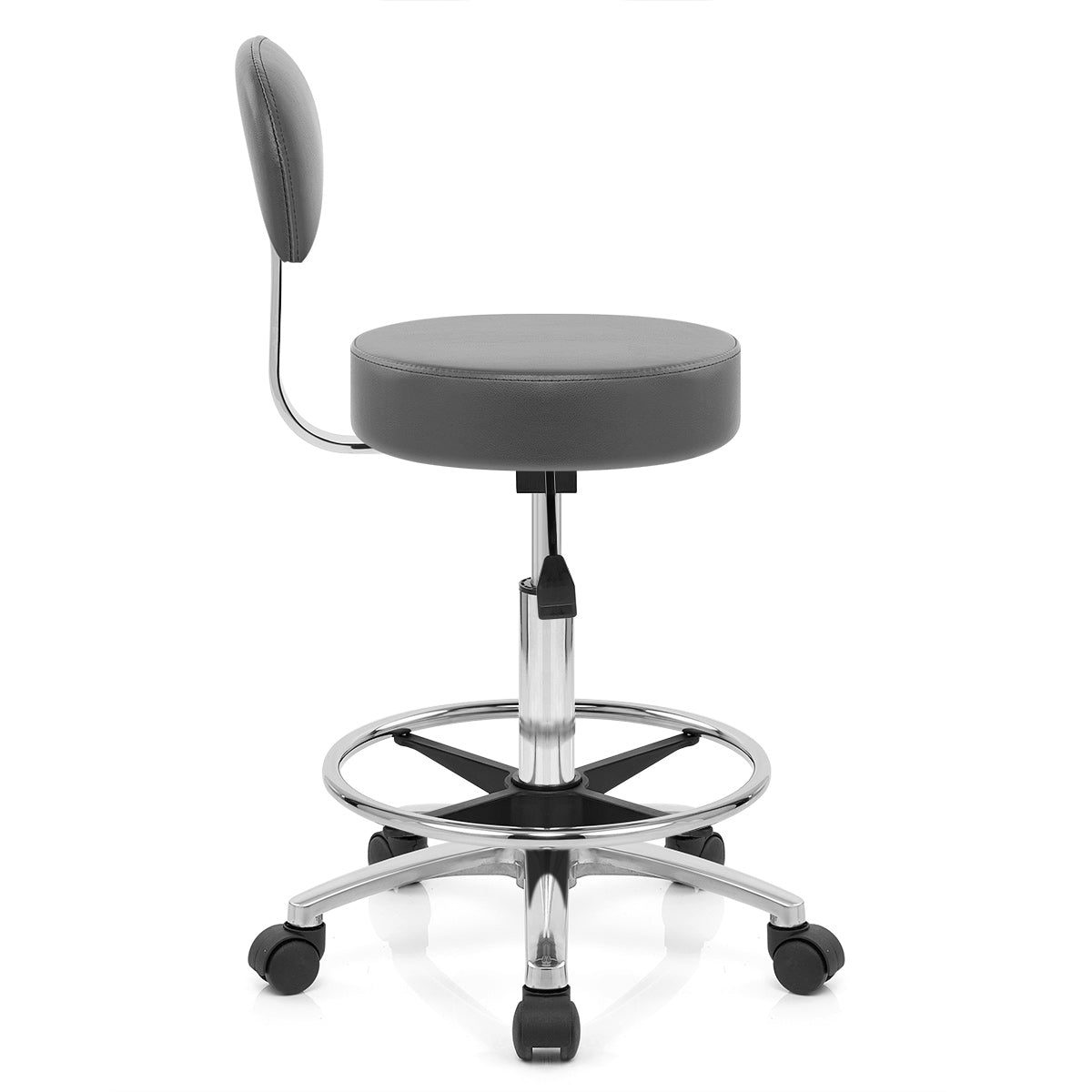 Taburete - Swivel Gris