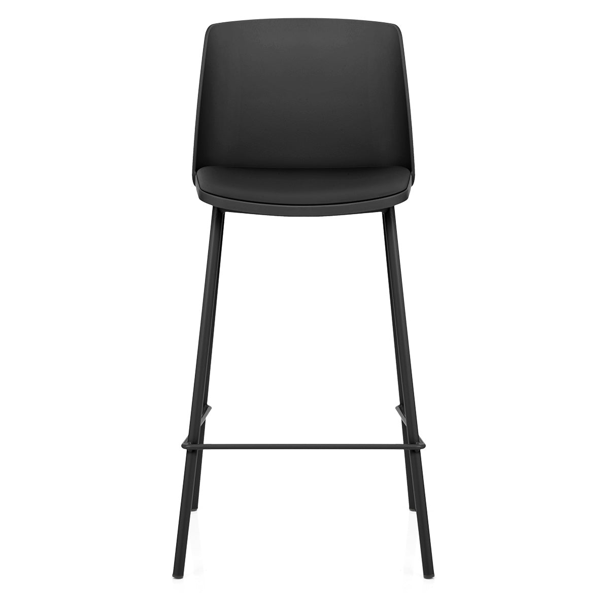 Taburete Polipiel - Cosmo Negro