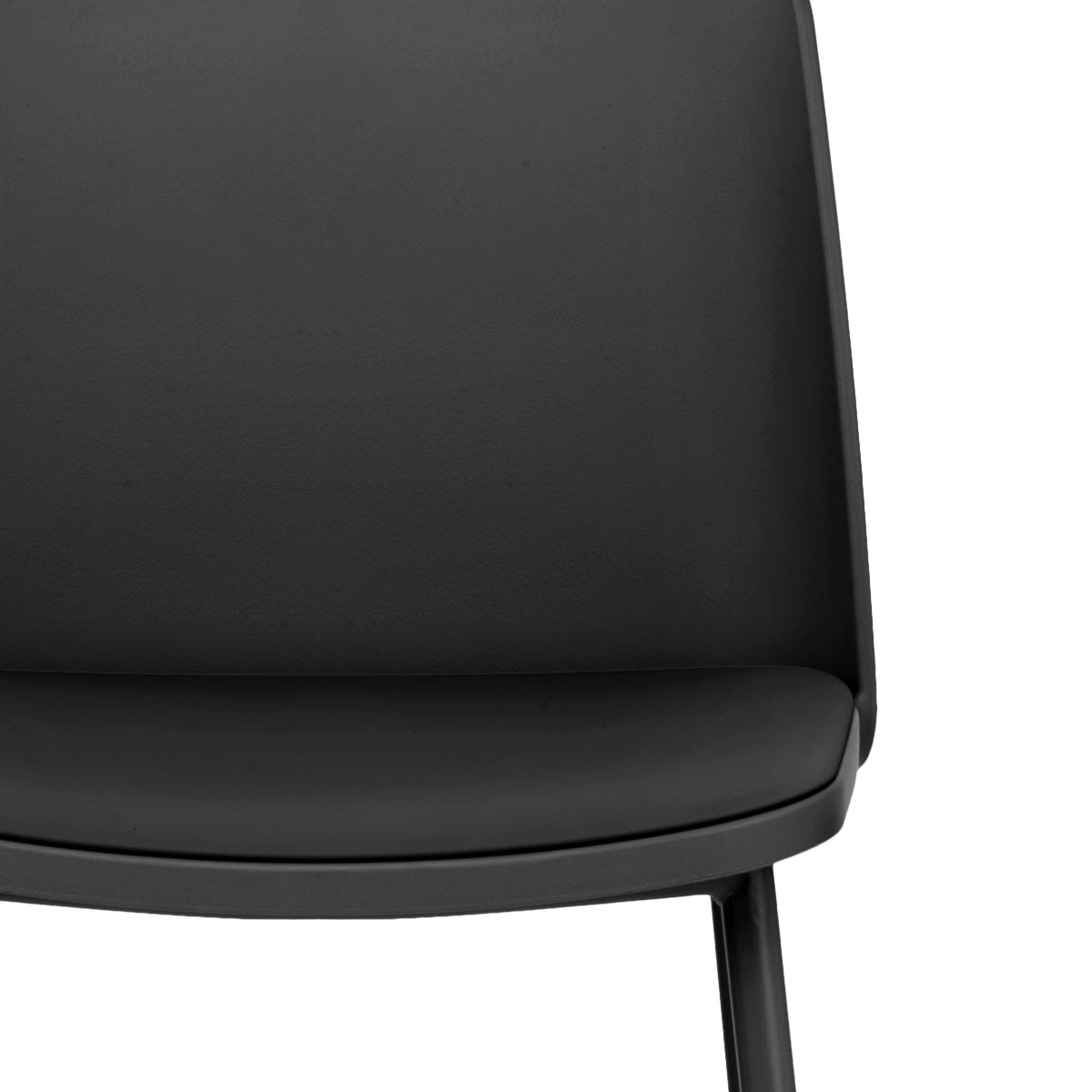 Taburete Polipiel - Cosmo Negro