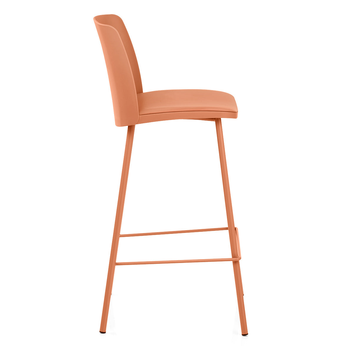 Taburete Polipiel - Cosmo Naranja
