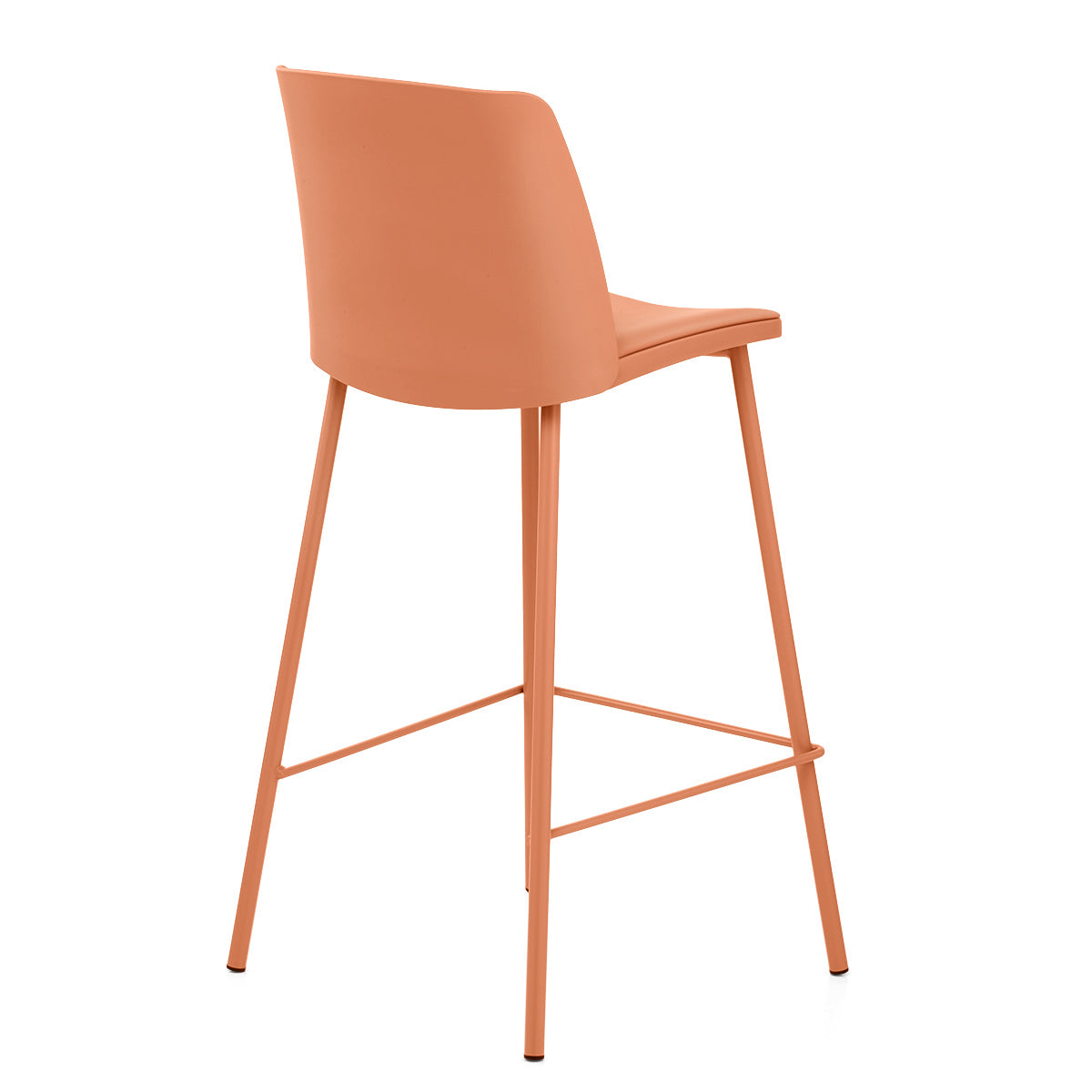 Taburete Polipiel - Cosmo Naranja