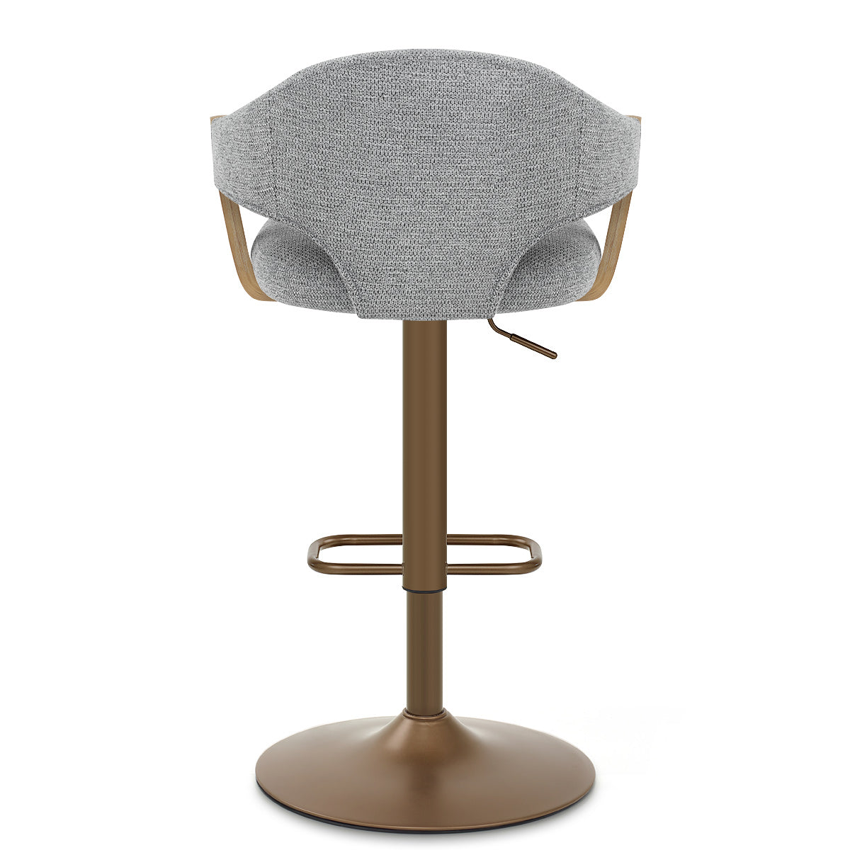 Taburete Tela Cobre - Arco Gris