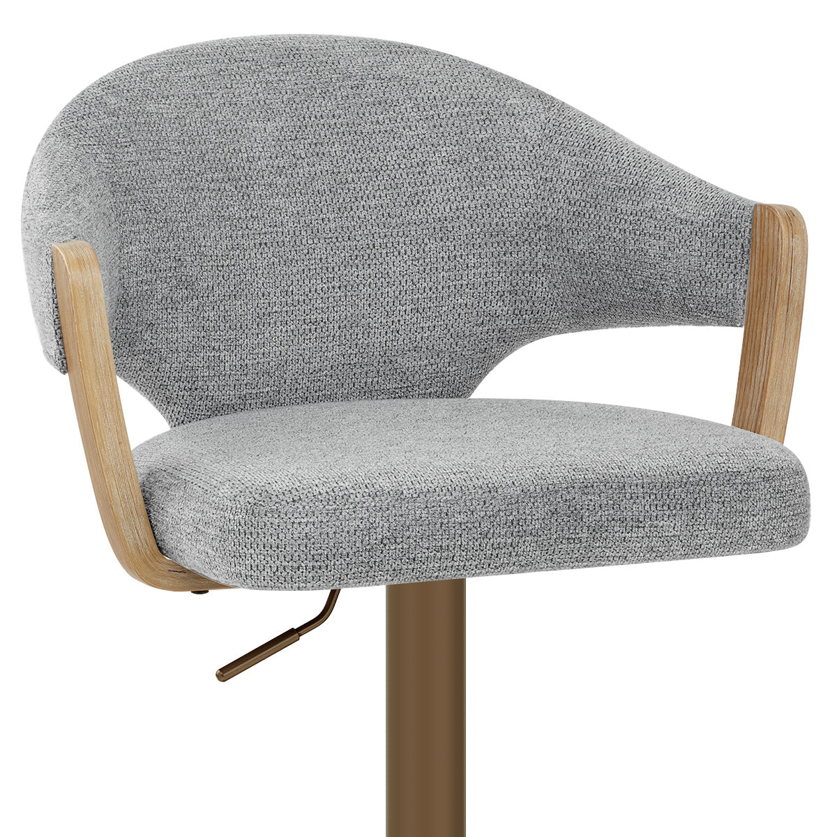 Taburete Tela Cobre - Arco Gris