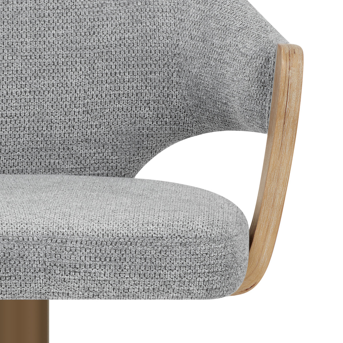 Taburete Tela Cobre - Arco Gris