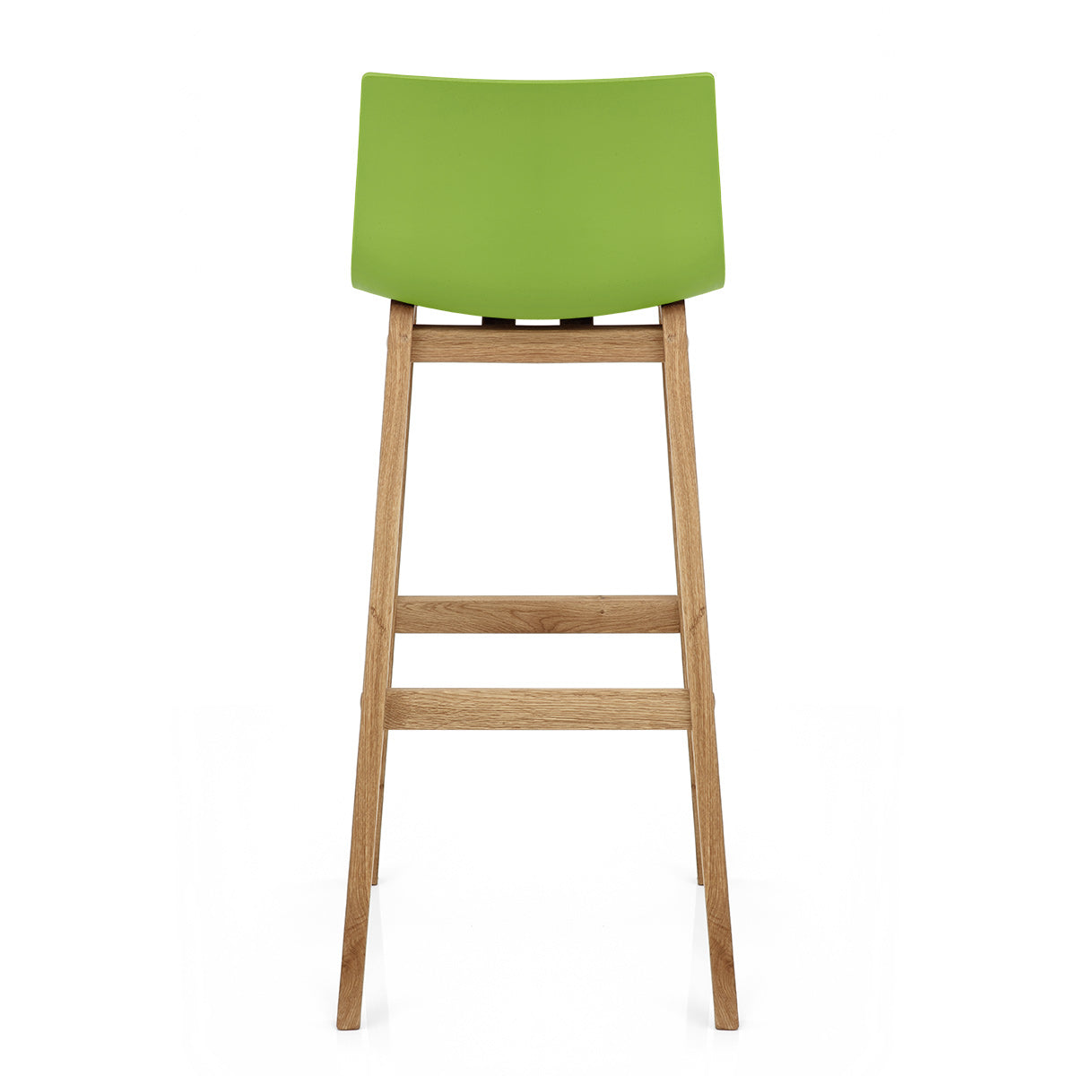 Taburete Madera Resina - Drift Alto Verde