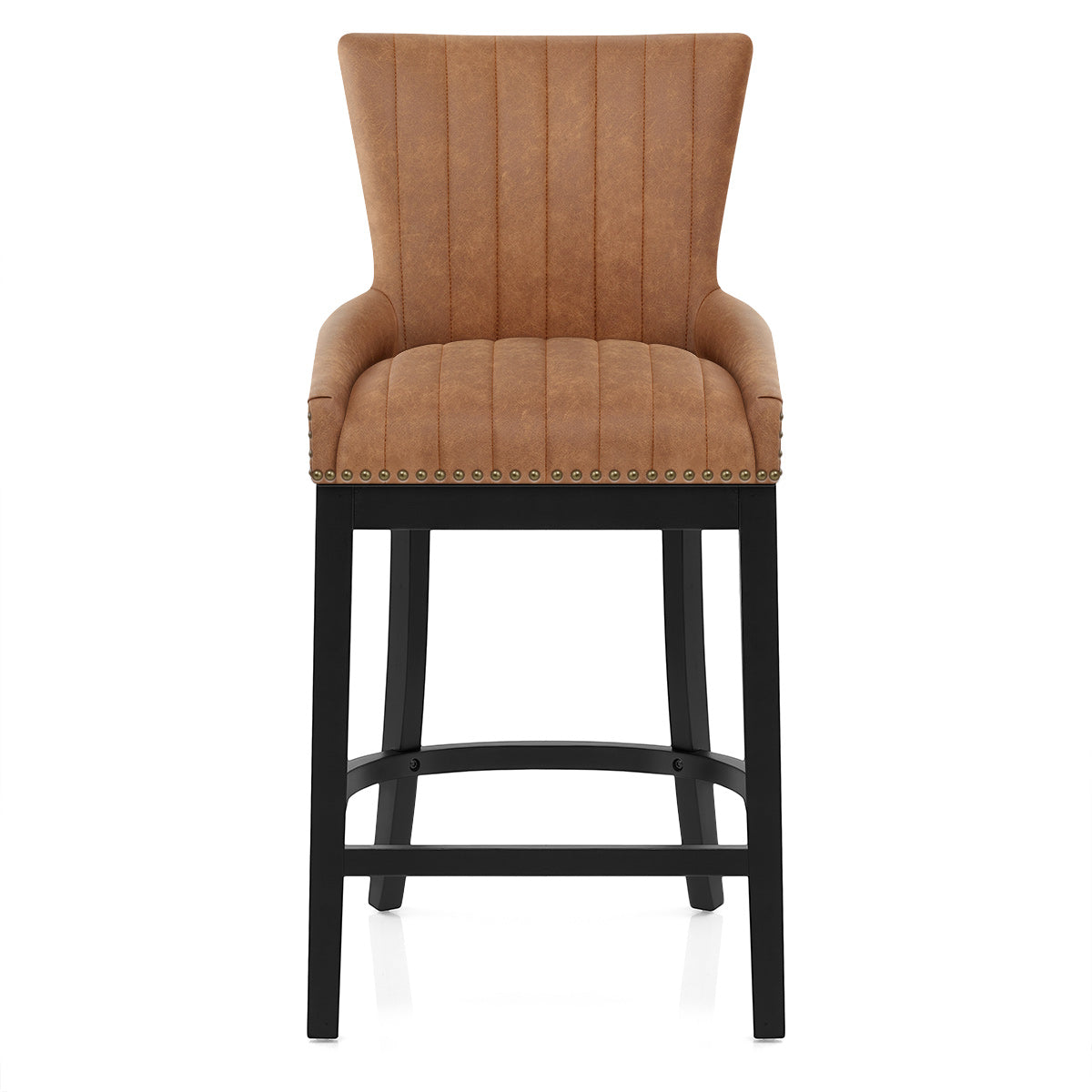 Taburete Polipiel Madera - Chiltern Marrón
