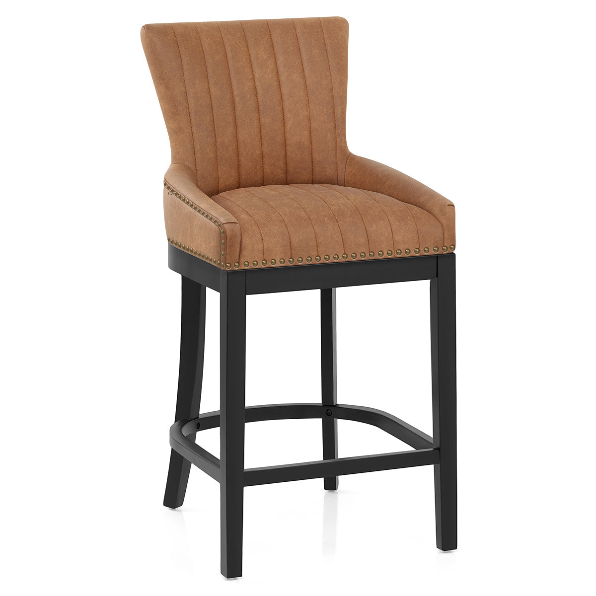 Taburete Polipiel Madera - Chiltern Marrón