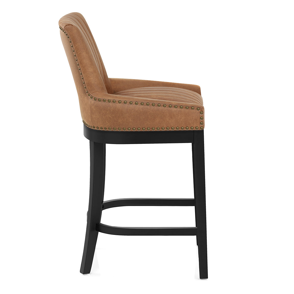 Taburete Polipiel Madera - Chiltern Marrón