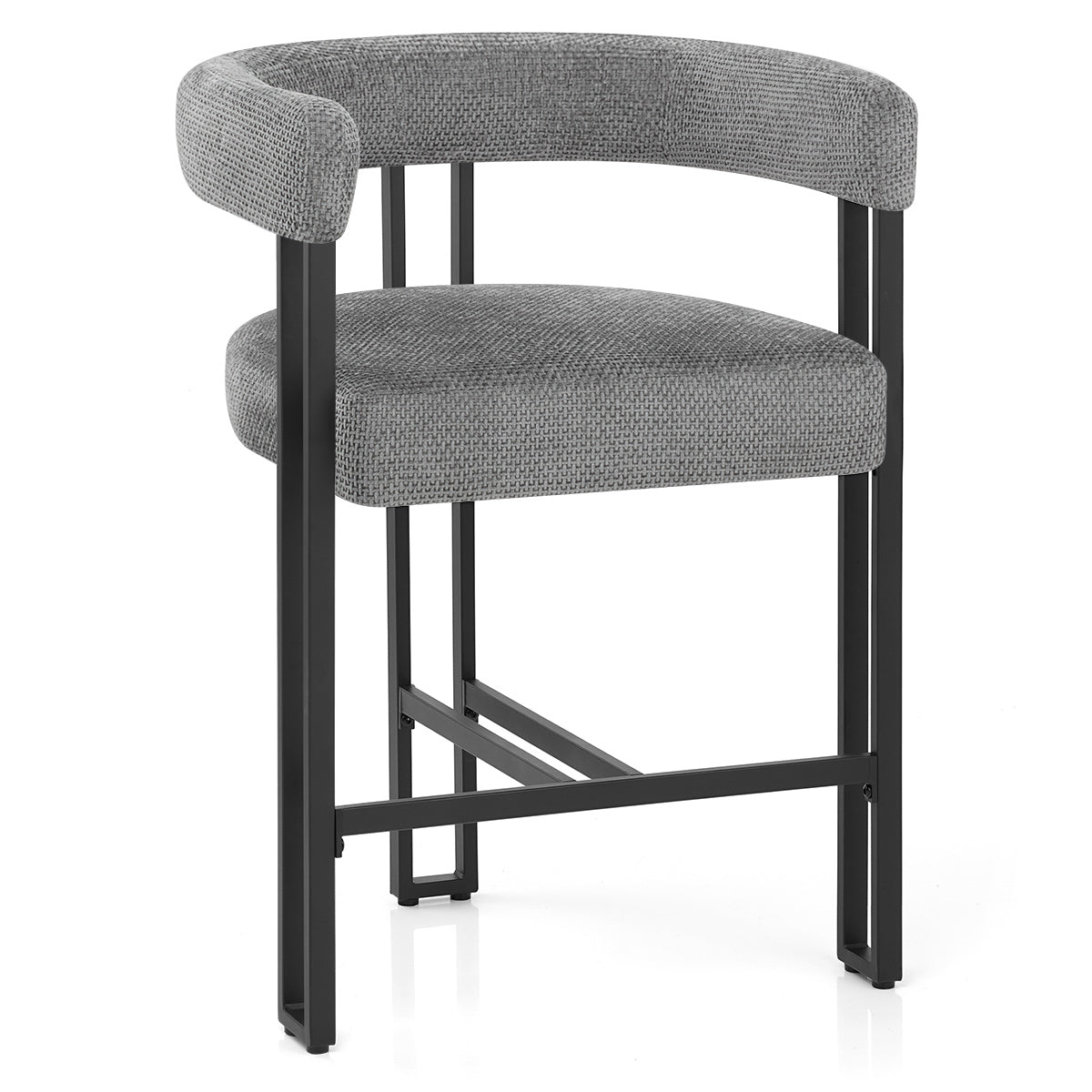 Taburete Tela - Gigi Gris