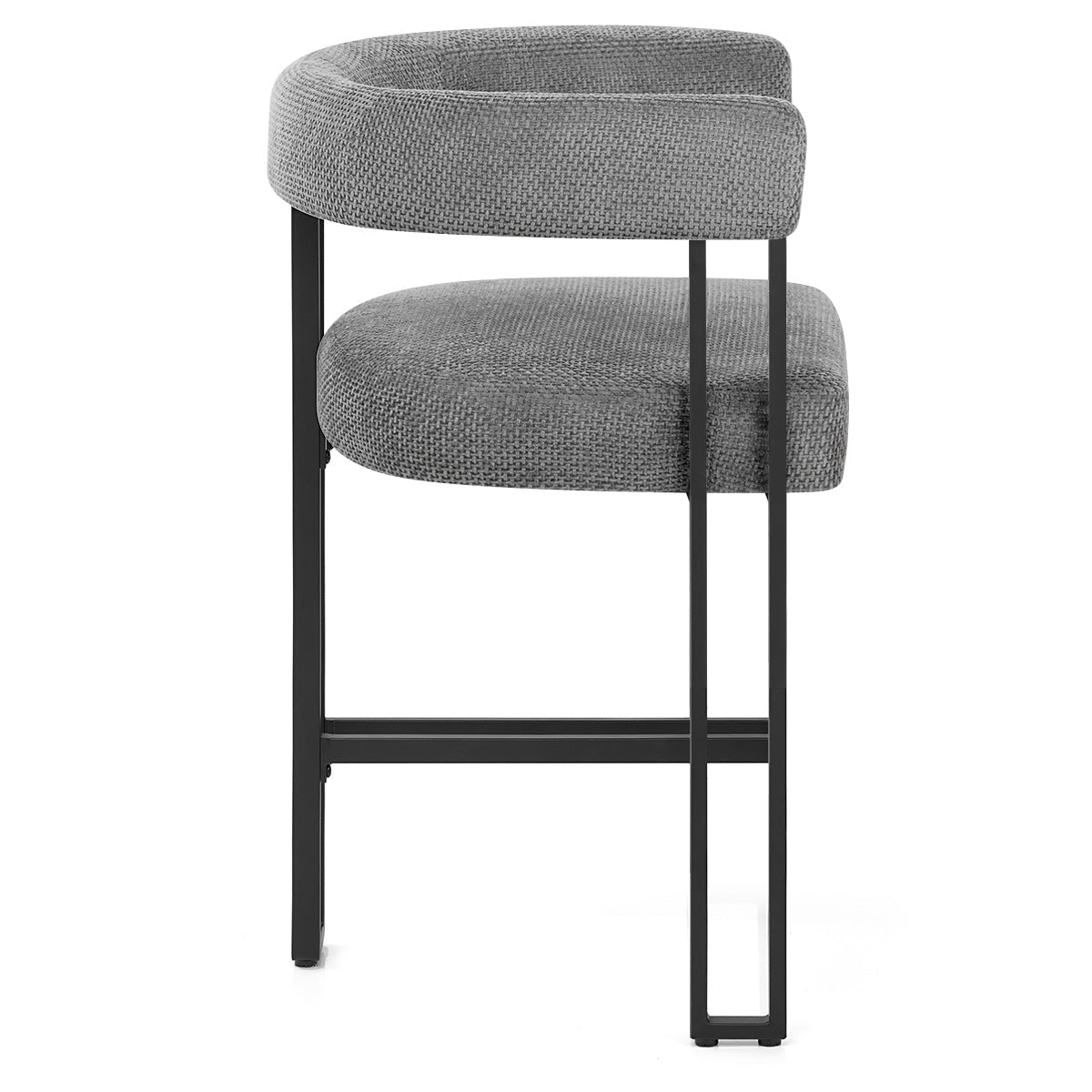 Taburete Tela - Gigi Gris