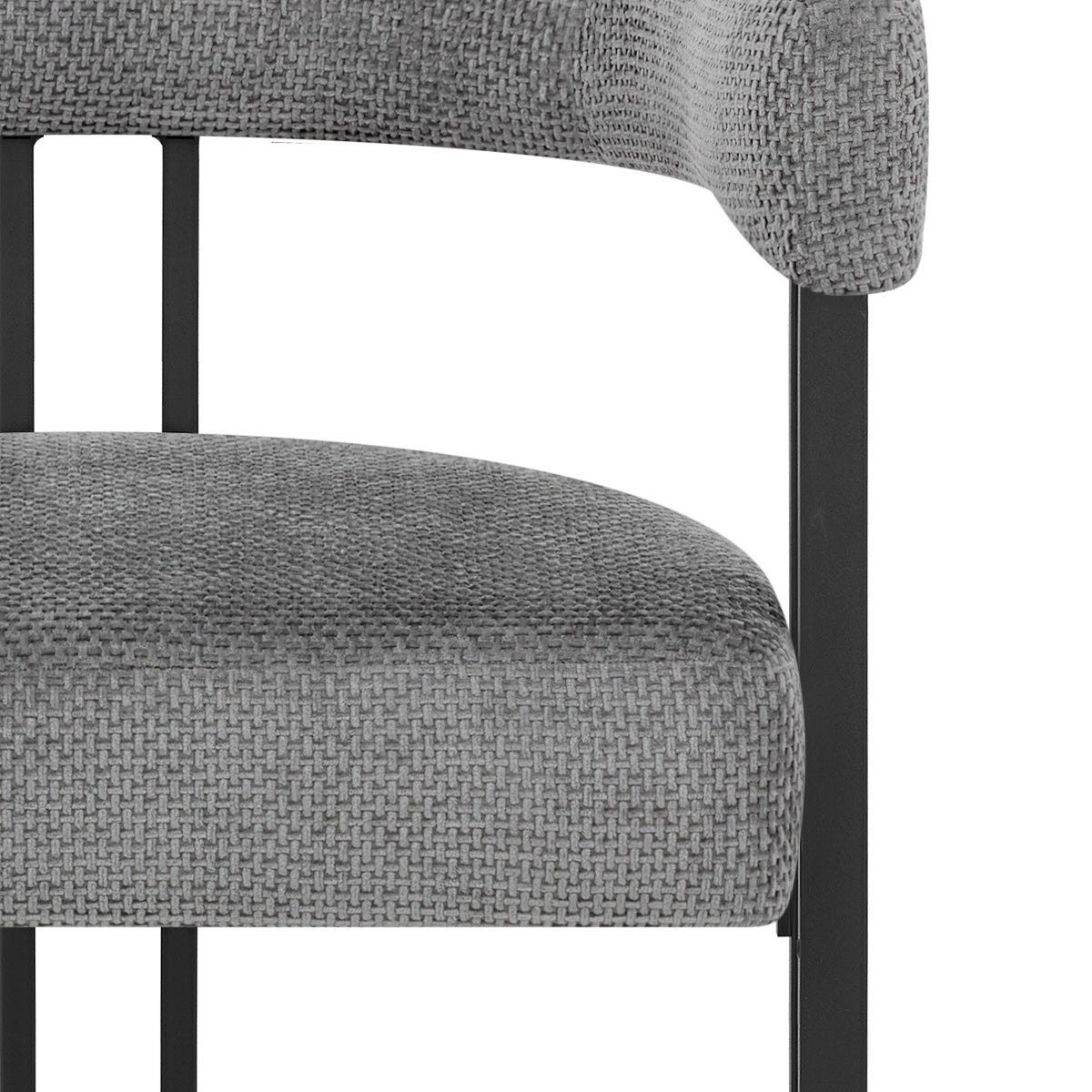 Taburete Tela - Gigi Gris