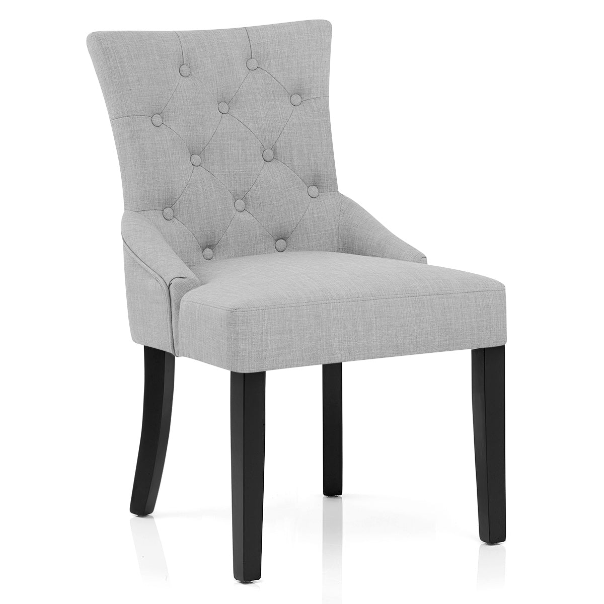 Silla Tela Madera - Verdi Gris