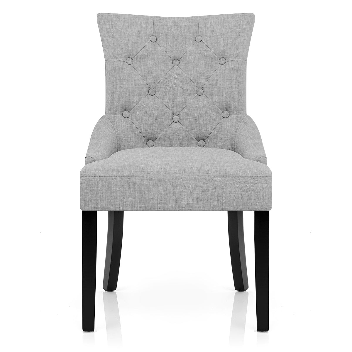Silla Tela Madera - Verdi Gris