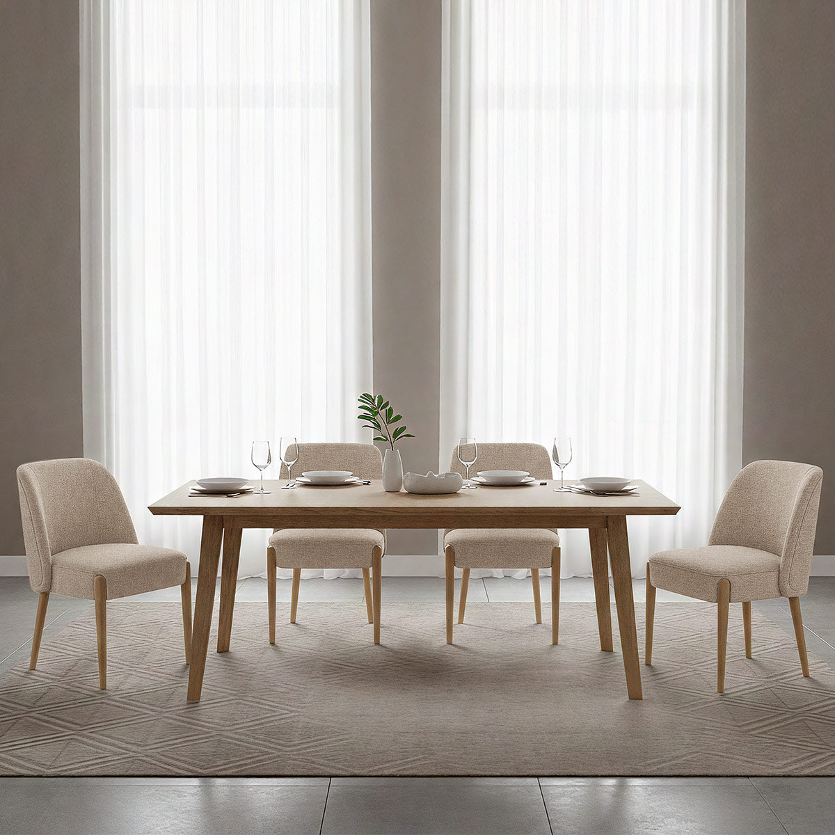Silla Tela - Avon Gris Pardo