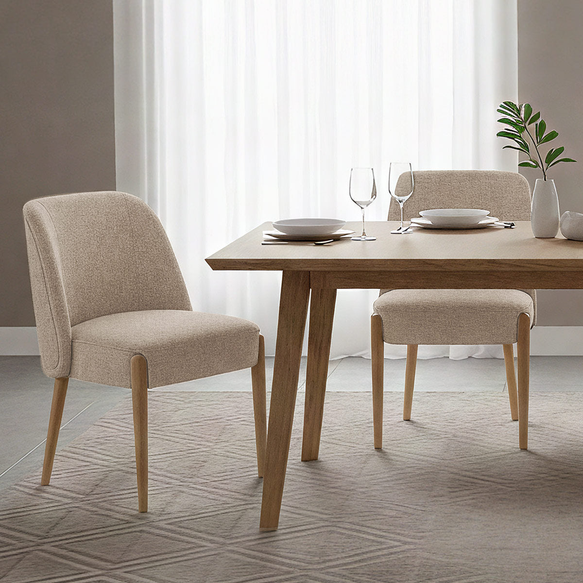 Silla Tela - Avon Gris Pardo