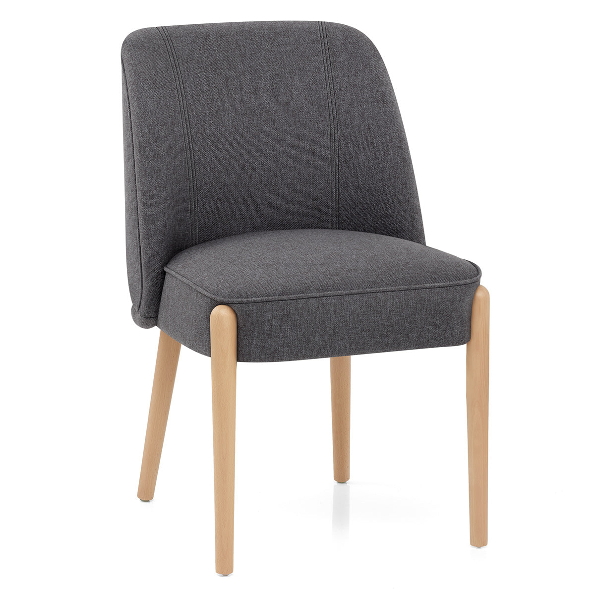 Silla Tela - Avon Gris Oscuro