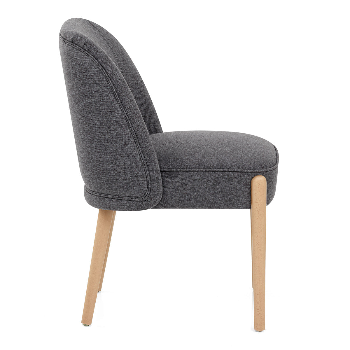 Silla Tela - Avon Gris Oscuro