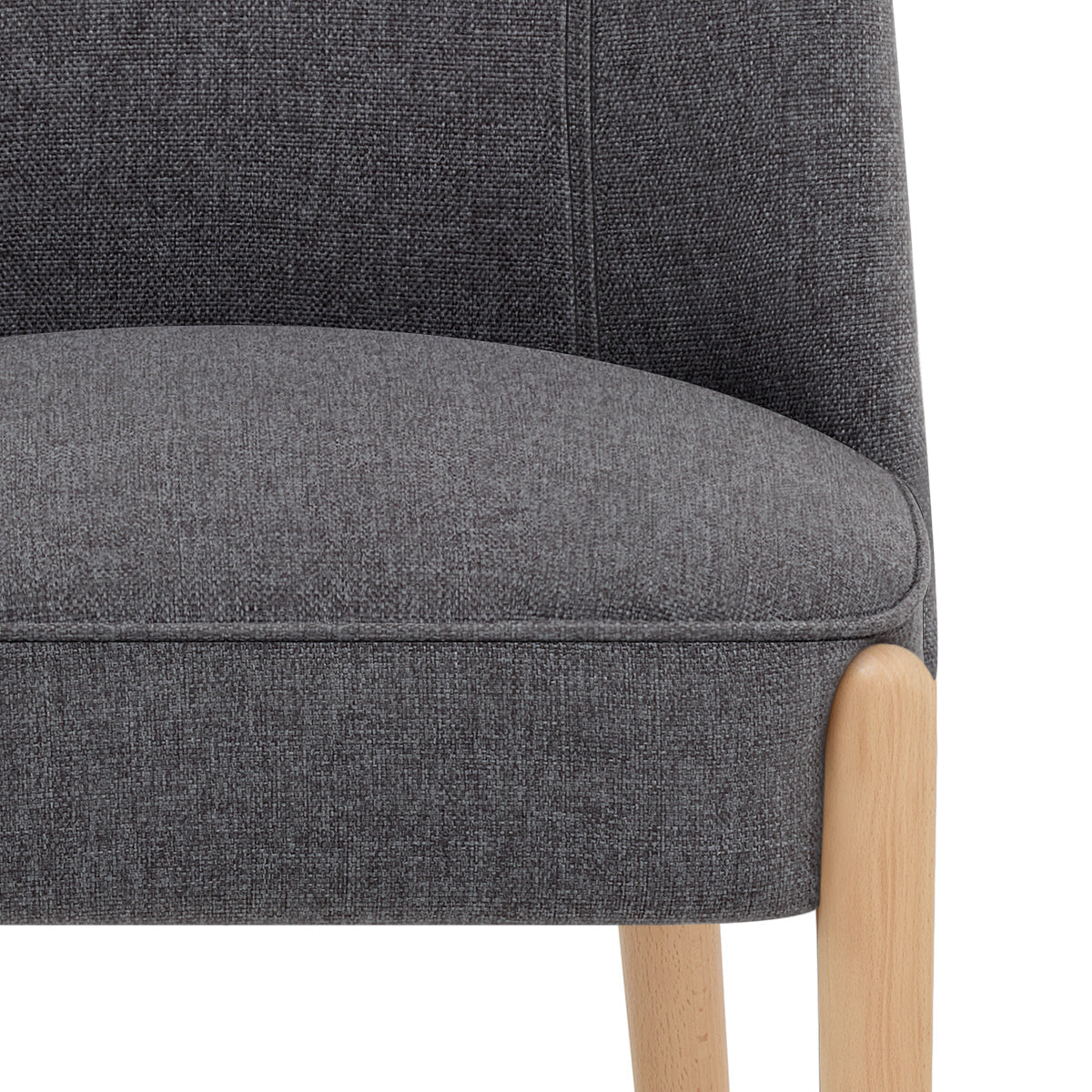 Silla Tela - Avon Gris Oscuro