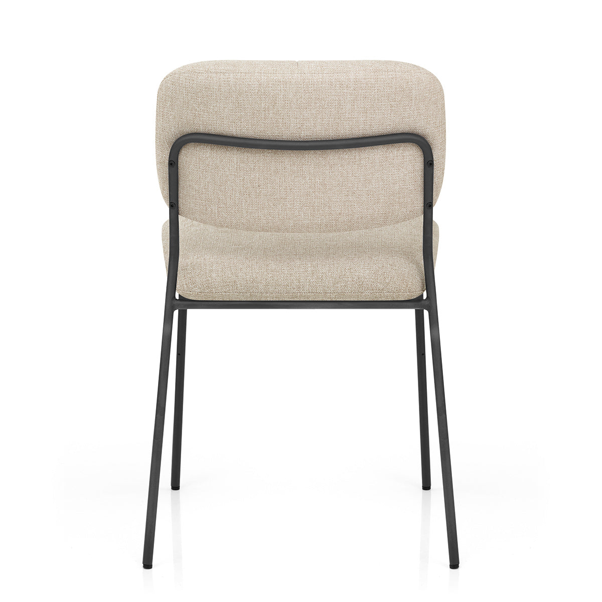 Silla Tela - Lila Crema