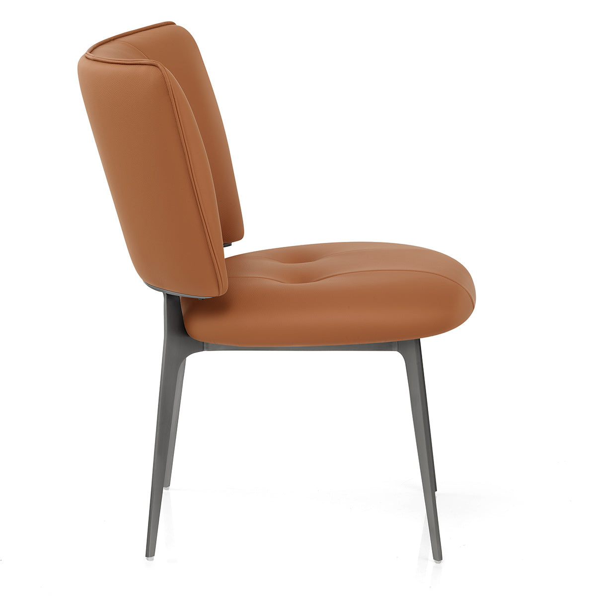 Silla Eco Piel - Ellis Marrón
