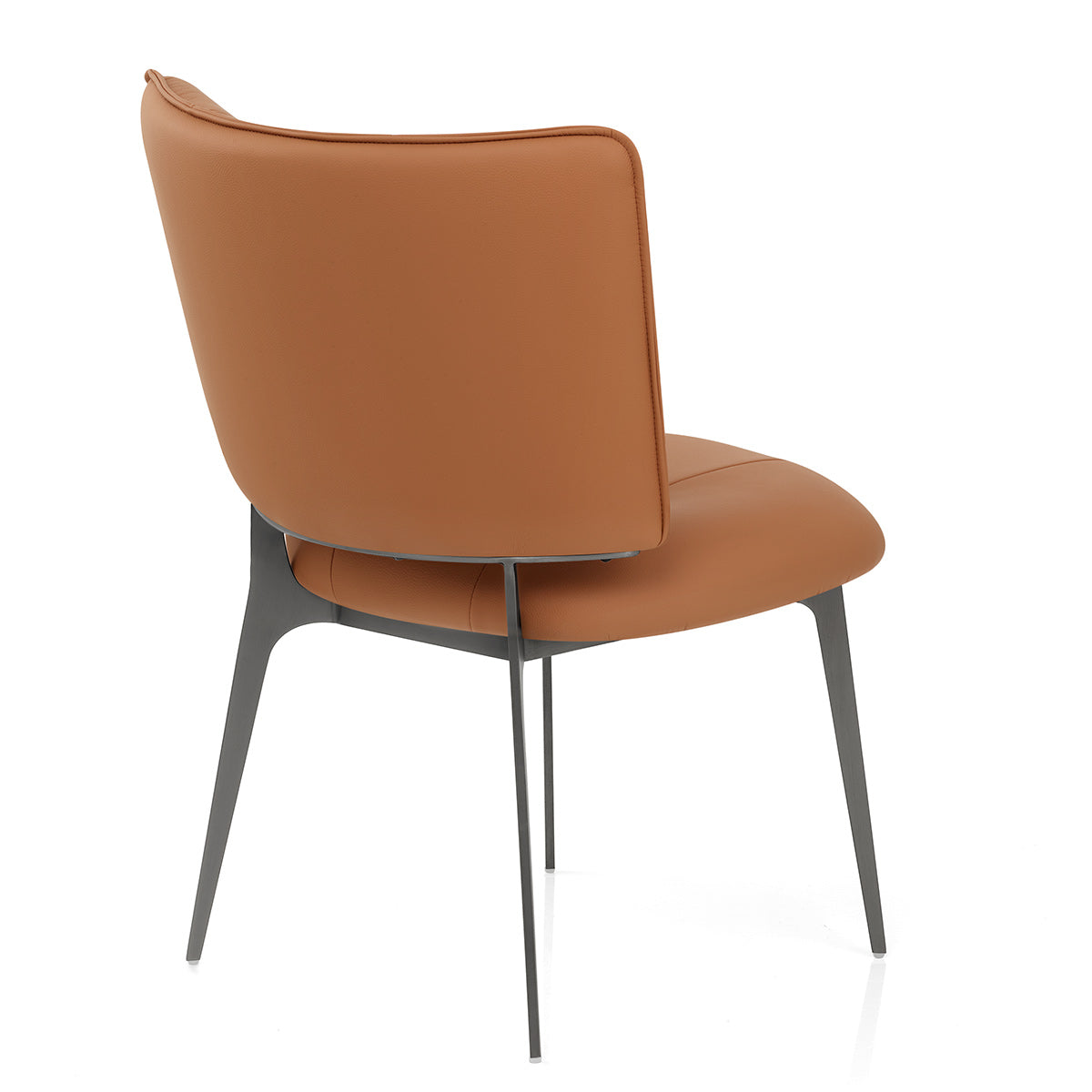 Silla Eco Piel - Ellis Marrón