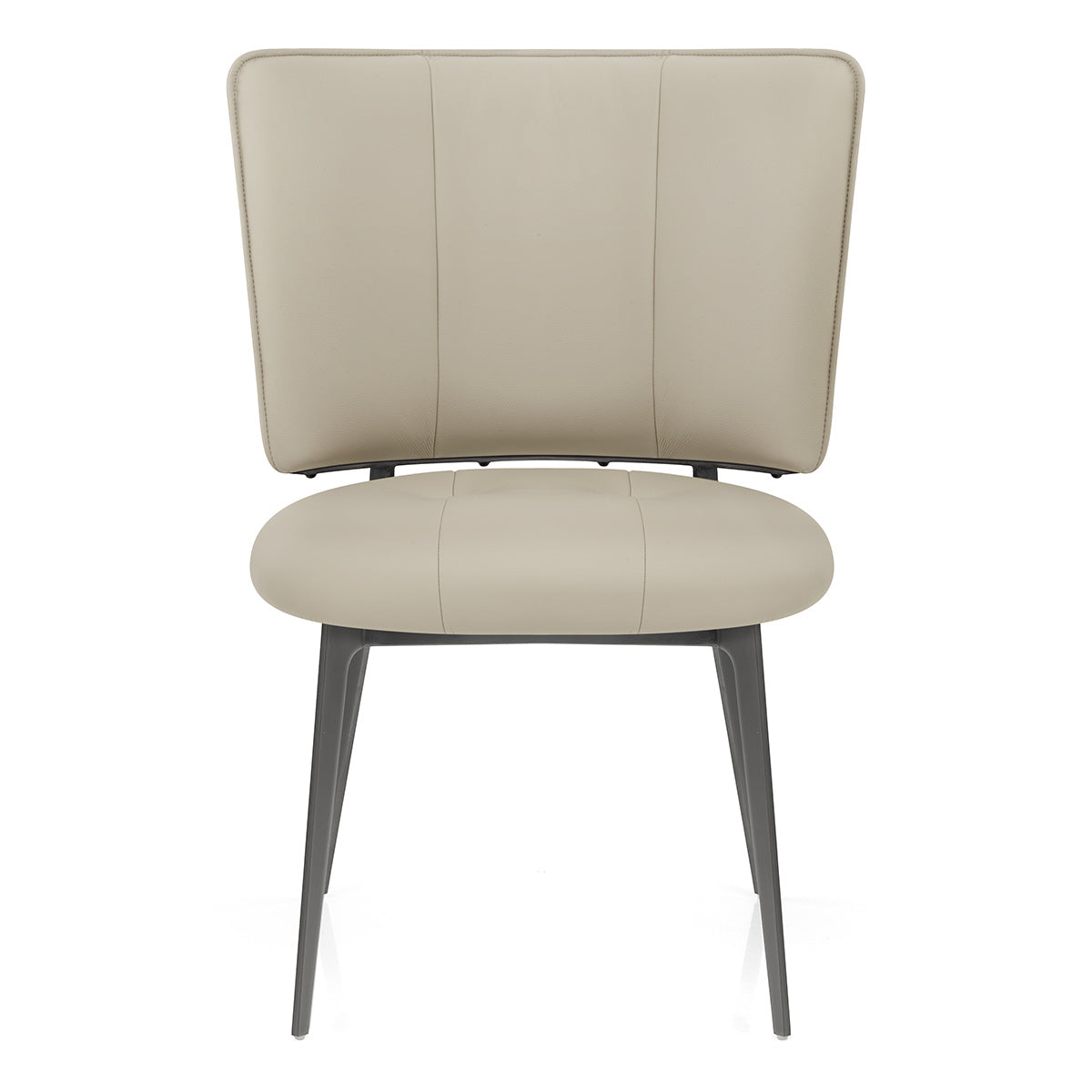 Silla Eco Piel - Ellis Gris Pardo