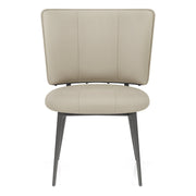 Silla Eco Piel - Ellis Gris Pardo