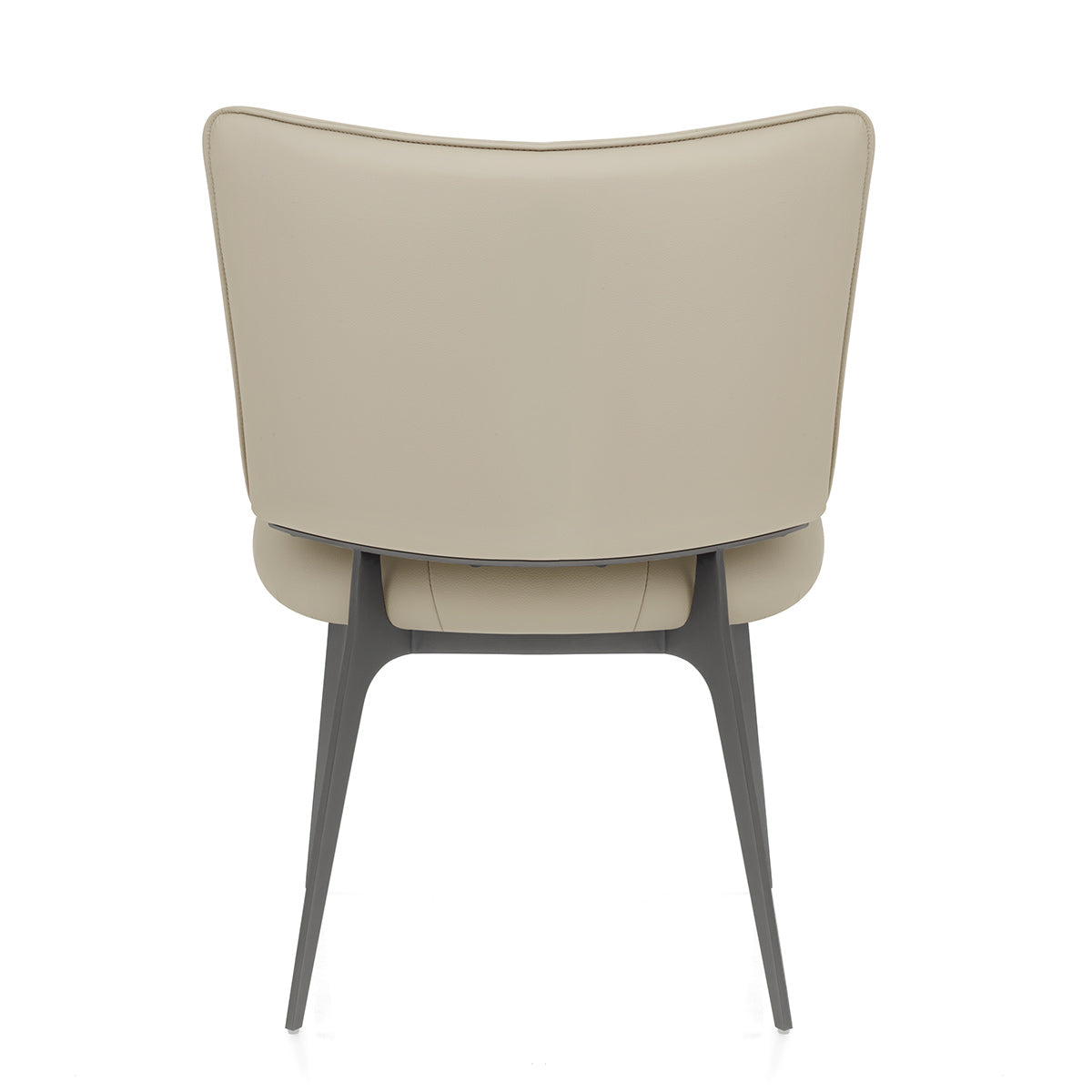 Silla Eco Piel - Ellis Gris Pardo