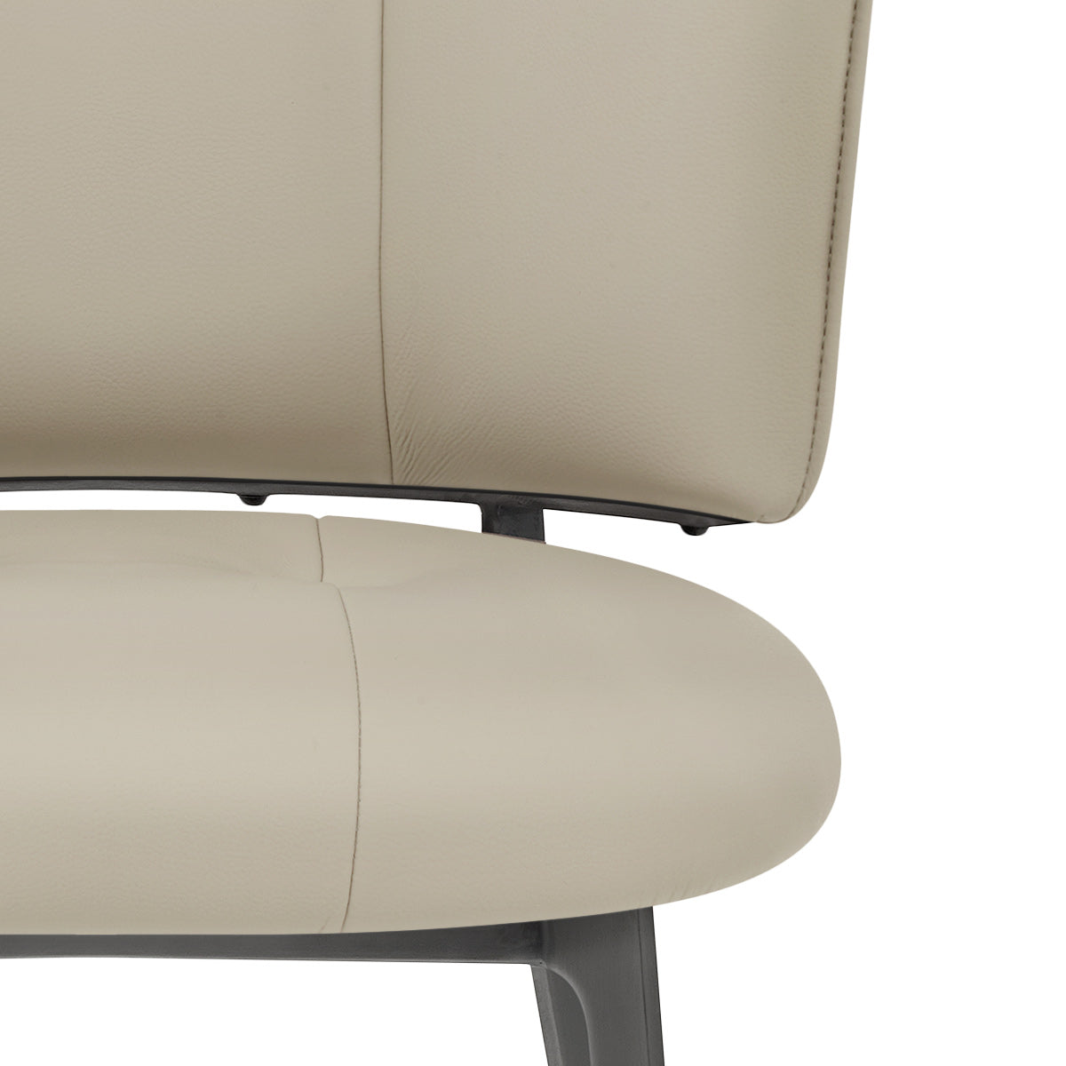 Silla Eco Piel - Ellis Gris Pardo