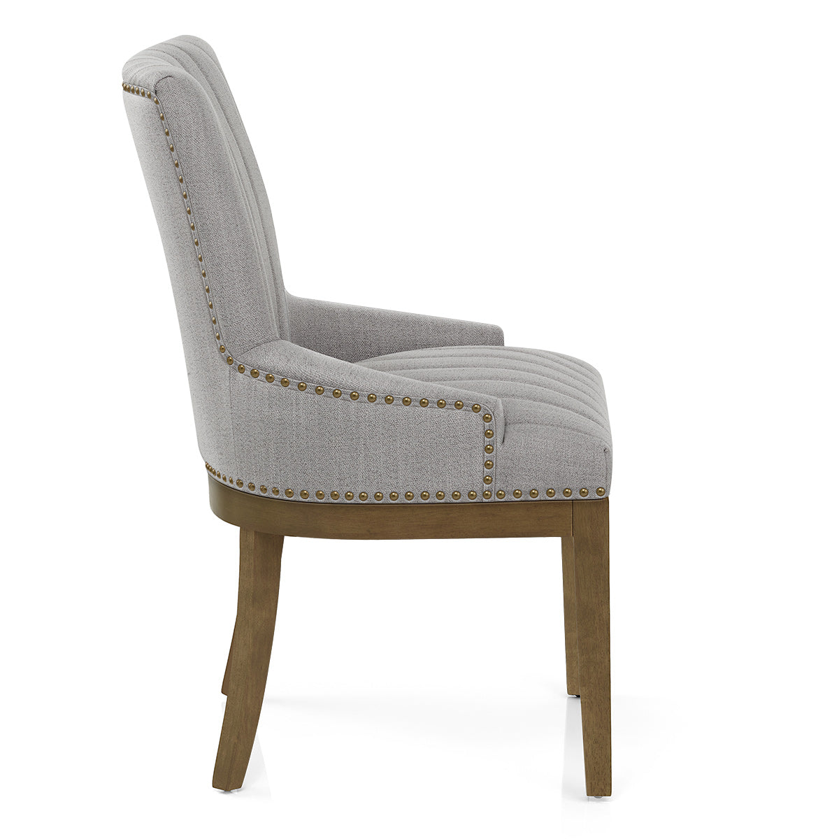 Silla Tela Roble - Chiltern Gris