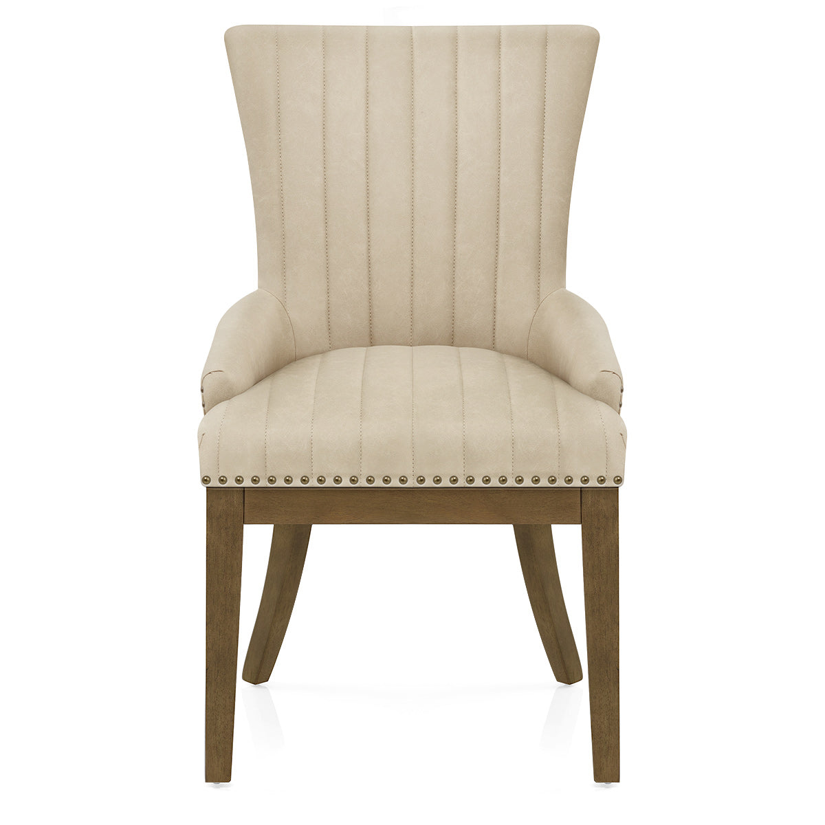 Silla Polipiel Roble - Chiltern Crema