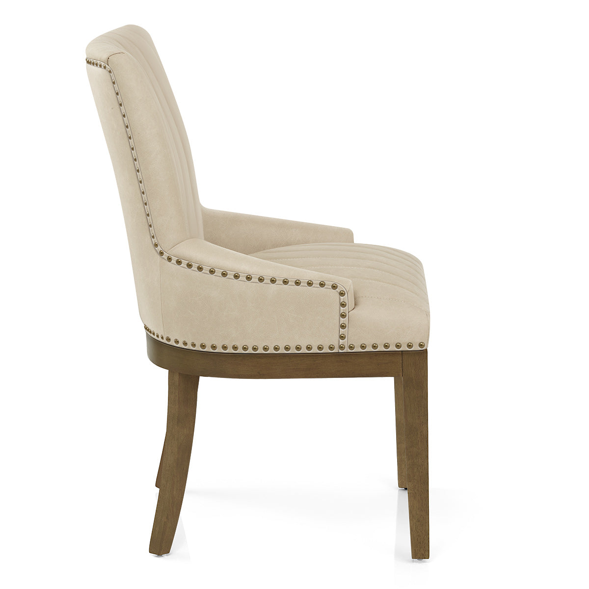 Silla Polipiel Roble - Chiltern Crema