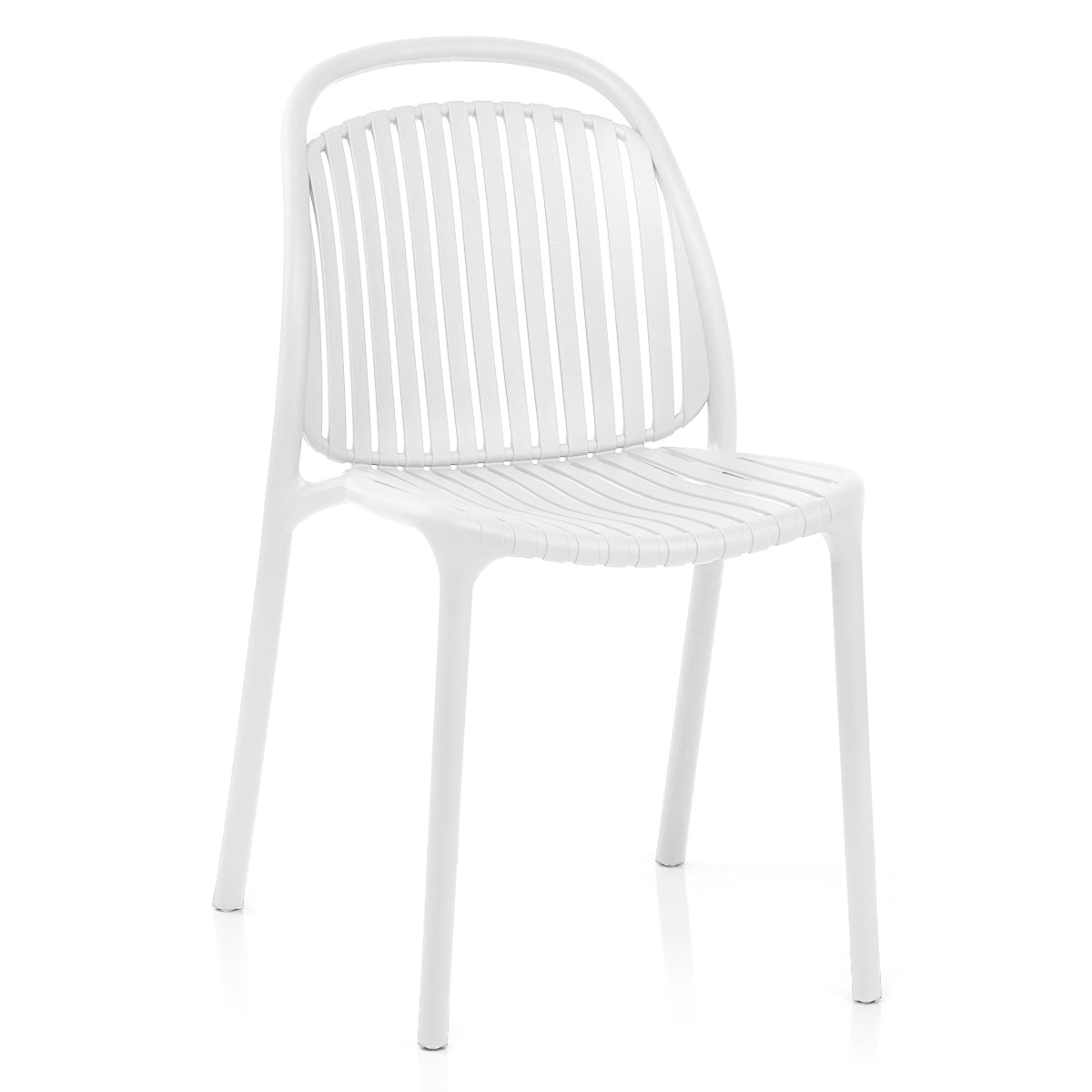 Silla Resina Exterior - Arlo Blanco