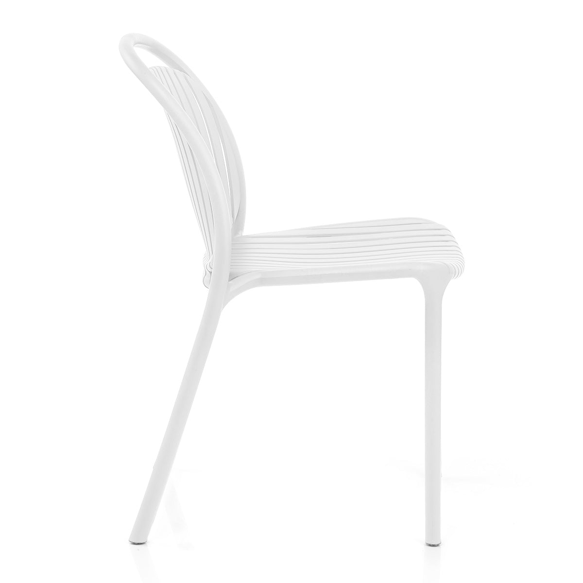 Silla Resina Exterior - Arlo Blanco