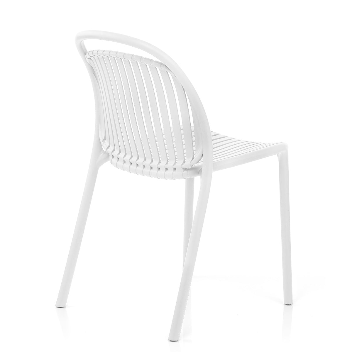 Silla Resina Exterior - Arlo Blanco