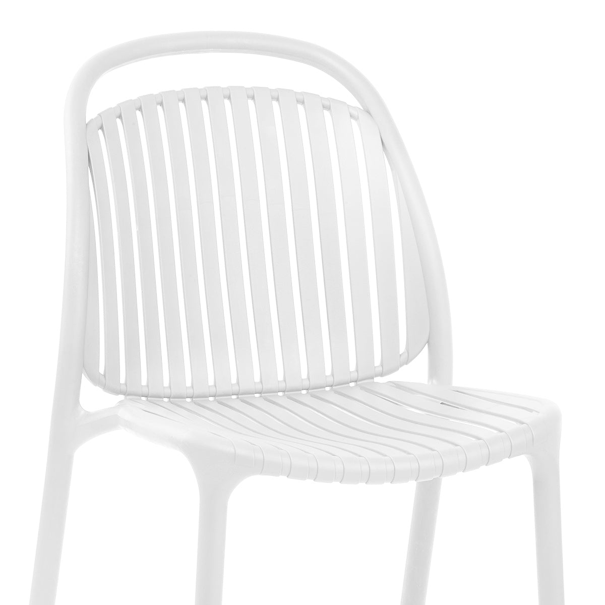 Silla Resina Exterior - Arlo Blanco