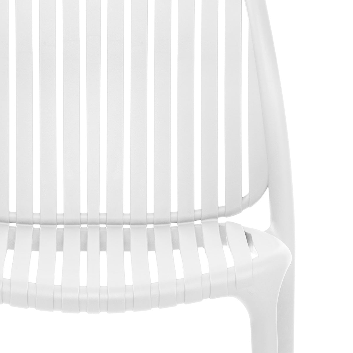 Silla Resina Exterior - Arlo Blanco