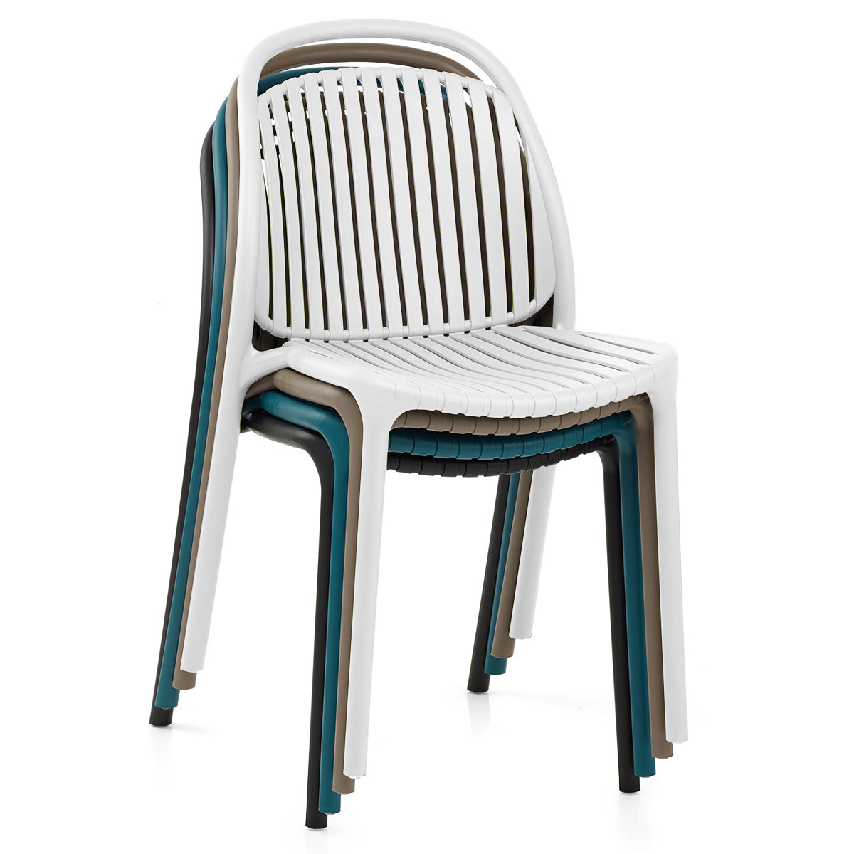 Silla Resina Exterior - Arlo Blanco