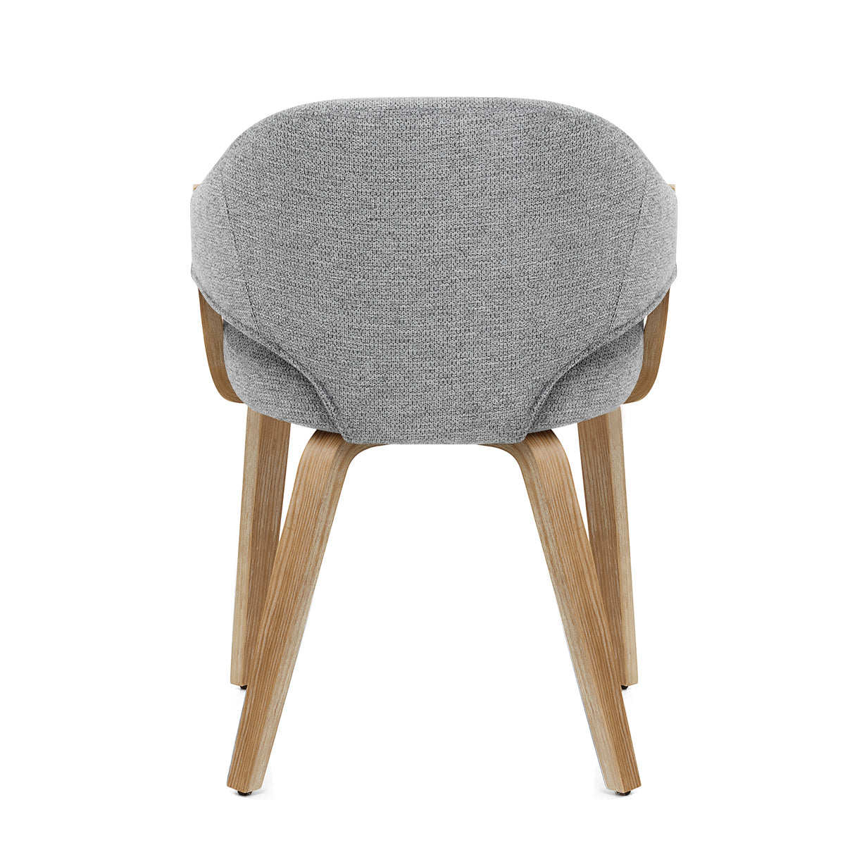 Silla Tela Roble - Otto Gris