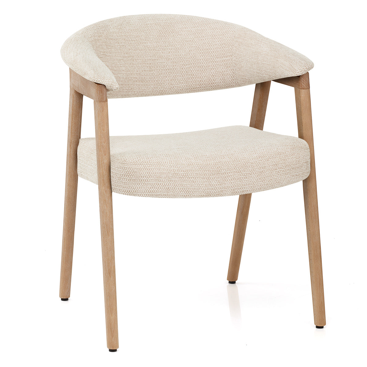 Silla Tela Roble - Falco Crema