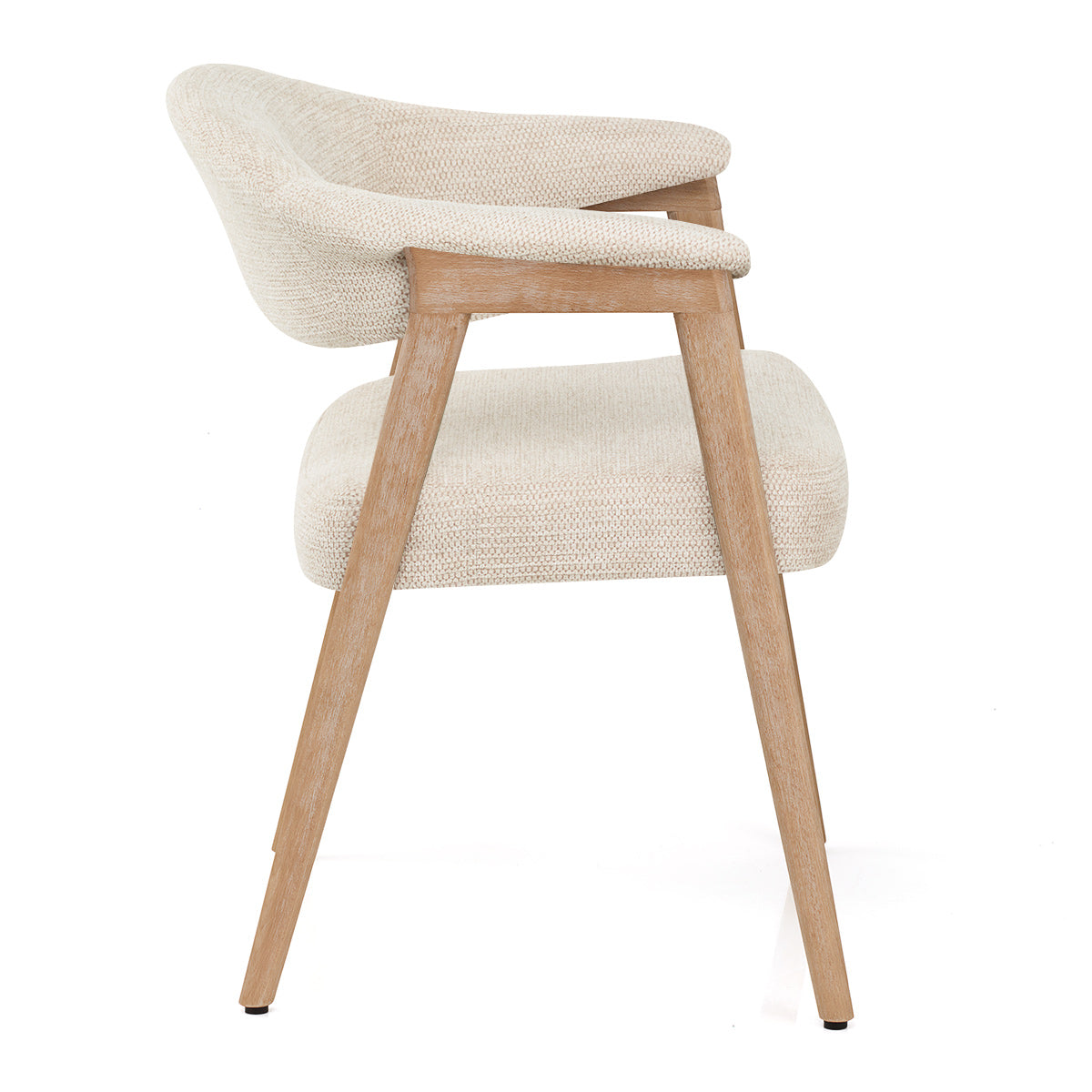Silla Tela Roble - Falco Crema