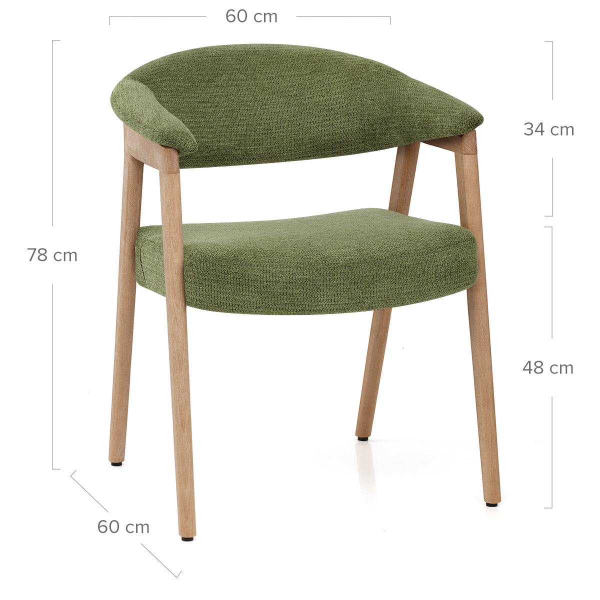 Silla Tela Roble - Falco Verde