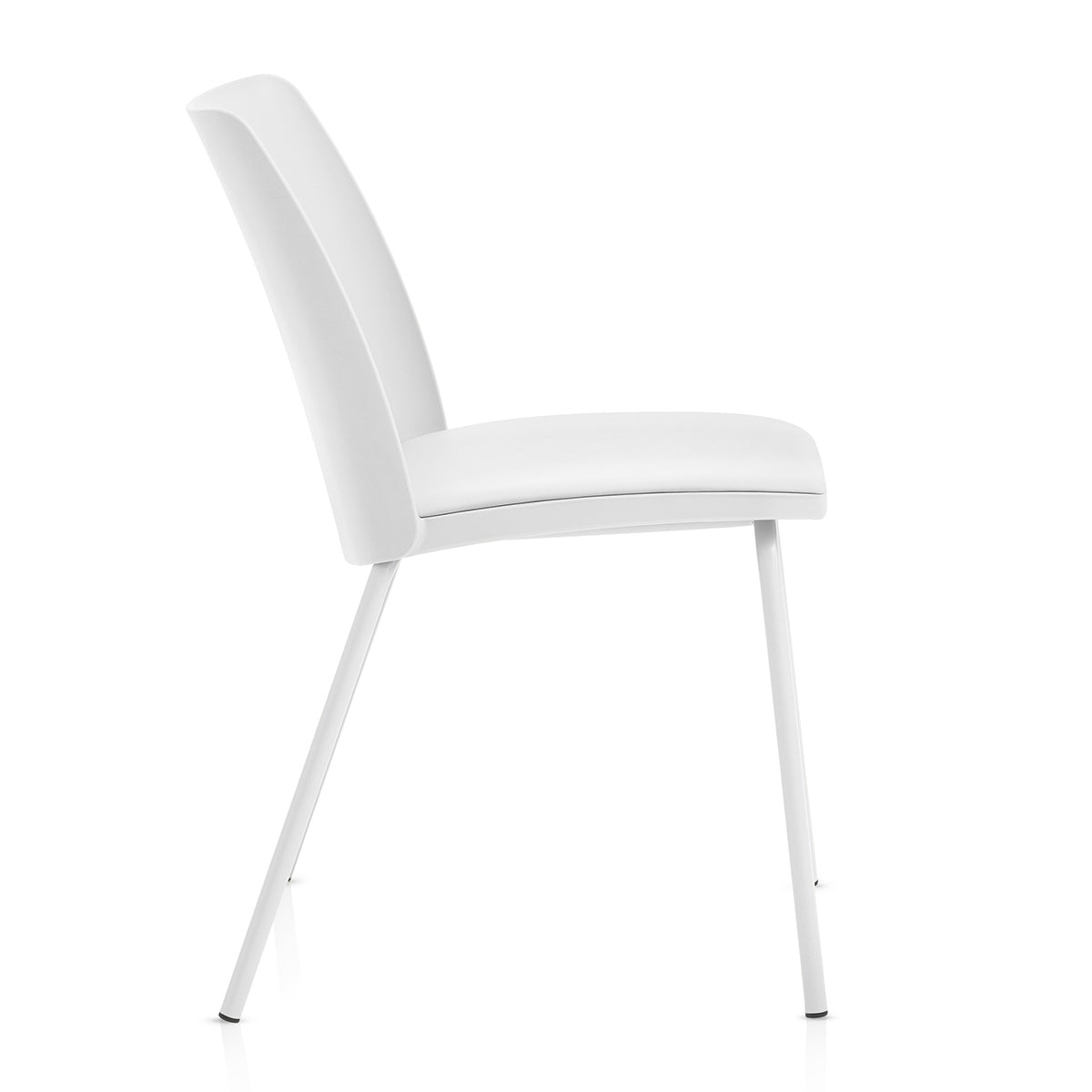 Silla Resina Metal - Cosmo Blanco
